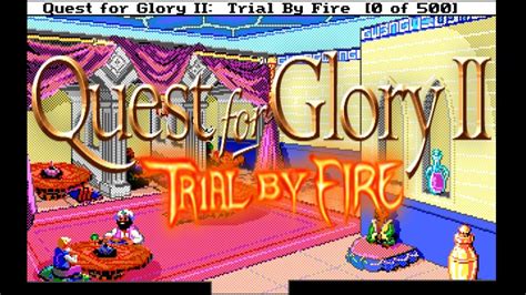 Quest for Glory II: Trial by Fire – Embark on a Swashbuckling Adventure Filled With Dragons and Mystical Lore!